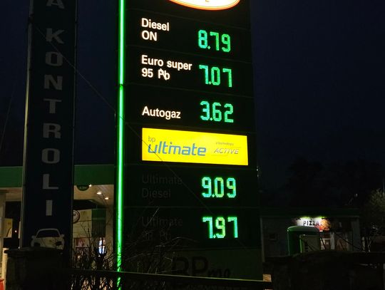 [PORÓWNANIE CEN] Olej napędowy w Starogardzie Gdańskim już prawie po 9 złotych! Ceny stale rosną!
