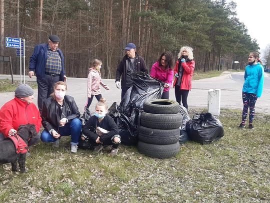 Posprzątali swoją okolicę. Wspaniała akcja mieszkańców gminy wiejskiej Starogard Gdański