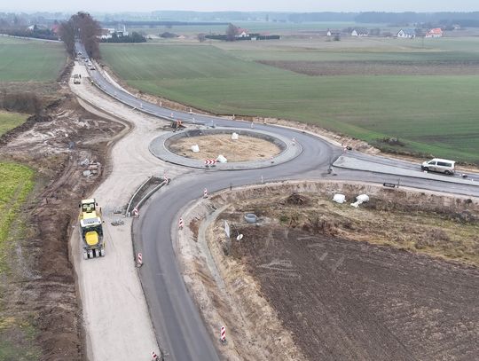 Postępują prace przy budowie obwodnicy Skórcza Postępują prace przy budowie obwodnicy Skórcza