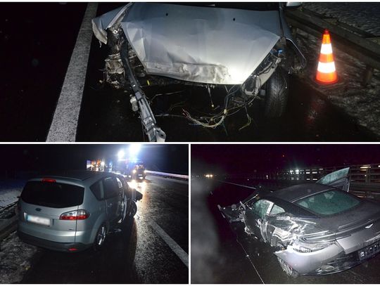 Poszukiwanie świadkowie wypadku na autostradzie, który mógł skończyć się tragicznie...