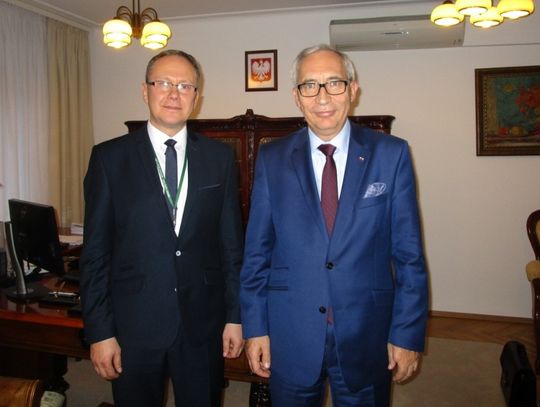 Prezydent z wizytą w Ministerstwie Infrastruktury w Warszawie