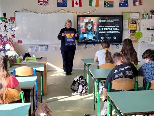 Profilaktyka, która ma znaczenie. Spotkania policjantów z młodzieżą