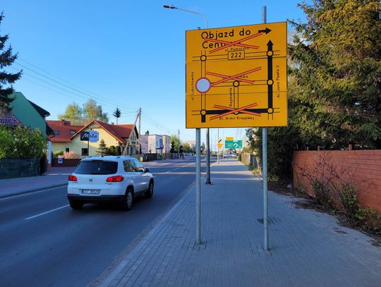 PRZYPOMINAMY: Jutro rozpocznie się przebudowa odcinka ul. Lubichowskiej. Będą utrudnienia w ruchu