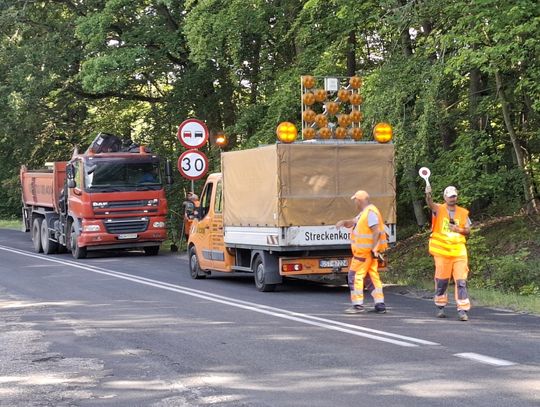 PRZYPOMINAMY: Trwa remont drogi ze Skarszew w kierunku Starogardu