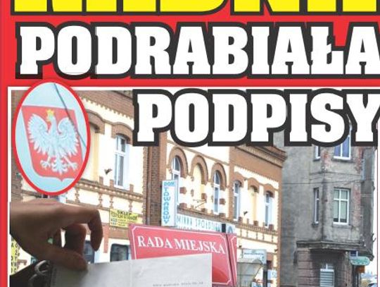 Radna podrabiała podpisy. Chciała ułatwić sobie pracę