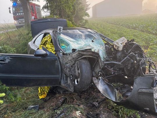 REGION: Kolejny tragiczny wypadek! Za kierownicą ponownie młody kierowca!
