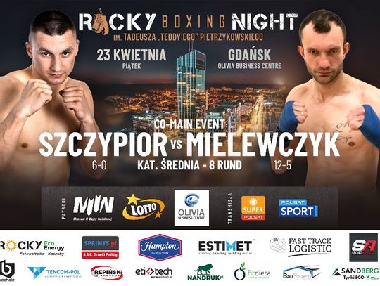 "Rocky Boxing Night 8". Niepokonany Szczypior kontra wracający do boksu Mielewczyk