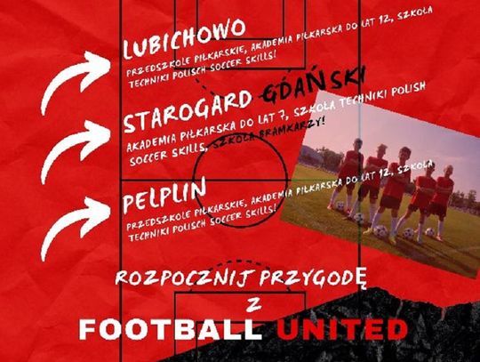 Rusza Akademia Piłkarska Football United! Innowacyjny projekt sportowy z myślą o dzieciach i młodzieży!