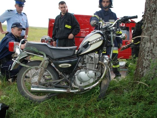 Śmiertelny wypadek, zginął motocyklista