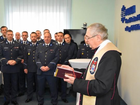 Spotkanie opłatkowe starogardzkich policjantów