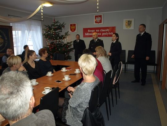 Spotkanie strażaków z dyrekcjami i gronem pedagogicznym szkół powiatu starogardzkiego