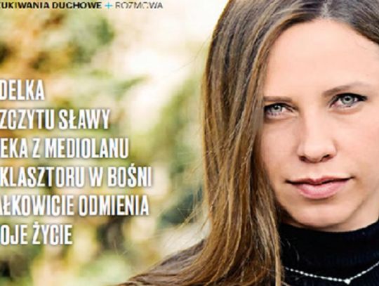Spotkanie z niezwykłą osobą. Anna Golędzinowska opowie, jak odnalazła drogę do Boga 