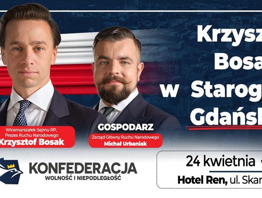 Spotkanie z wicemarszałkiem Sejmu w Starogardzie Gdańskim