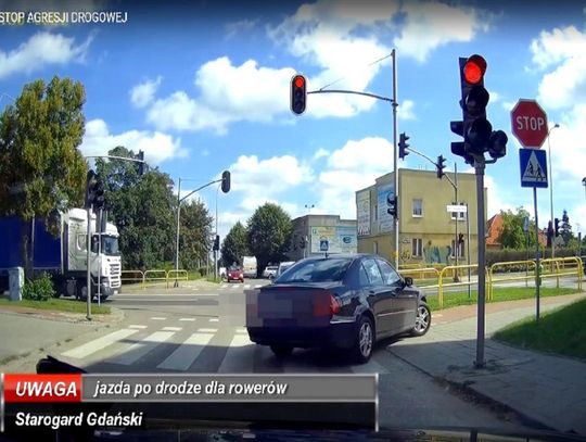 STAROGARD GDAŃSKI - STOP AGRESJI DROGOWEJ - FILM PREZENTUJĄCY WYKROCZENIA POPEŁNIANE PRZEZ KIEROWCÓW