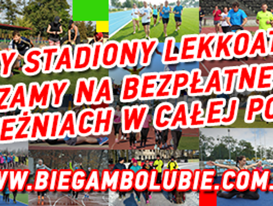 Startują treningi biegowe BiegamBoLubię. Już w sobotę na starogardzkim Stadionie!