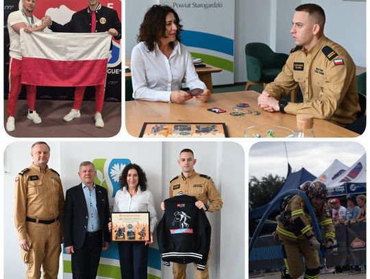 Sukces strażaka z powiatu starogardzkiego na mistrzostwach świata w USA