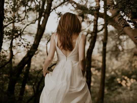 Suknie ślubne idealne do brązowego garnituru