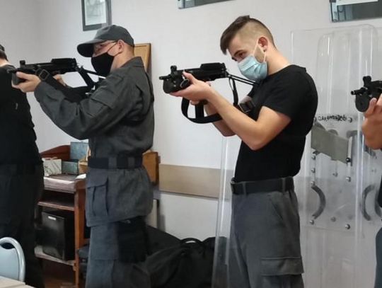 Szkolenie funkcjonariuszy Aresztu Śledczego w Starogardzie 