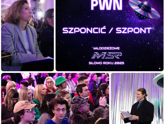 Szponcić - Młodzieżowe Słowo Roku 2025 wybrane! Szponcić - Młodzieżowe Słowo Roku 2025 wybrane!