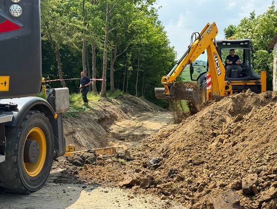 Trwają prace na drodze w Jabłówku. Będzie bezpiecznie, komfortowo i ekologicznie