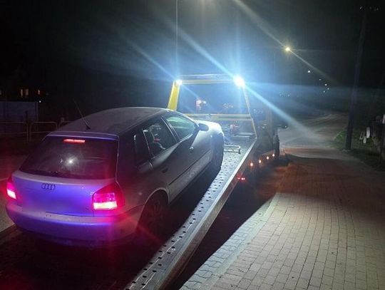 Trzeci sądowy zakaz i narkotyki w organizmie. 43-latek zatrzymany za kierownicą Audi