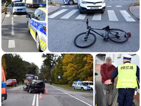Trzy wypadki drogowe w powiecie starogardzkim. Policjanci apelują o rozwagę