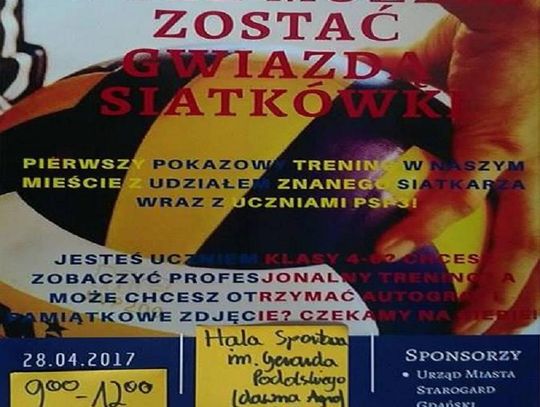  Ty też możesz zostać gwiazdą siatkówki. Pokazowy trening Atomu Trefla Sopot 