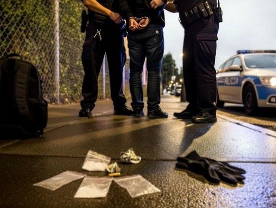 Uciekał przed kryminalnymi, bo miał przy sobie narkotyki