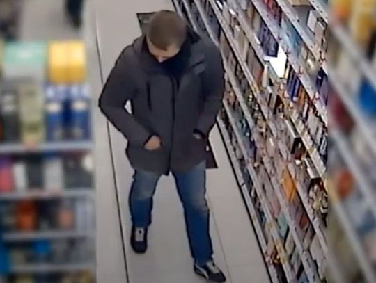 Ukradł kosmetyki - szuka go policja [FILM]