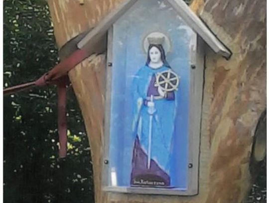 Ukradli figurkę świętej Katarzyny! Świętokradztwo w niewielkiej wsi 