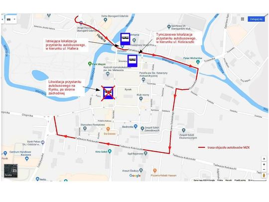 Uwaga! Autobusy miejskie nie będą jeździć przez Rynek