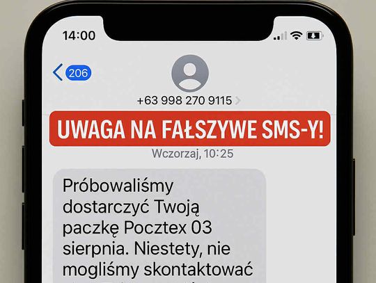 Uwaga na fałszywe SMS-y! Podszywają się pod Pocztę i kradną dane oraz pieniądze