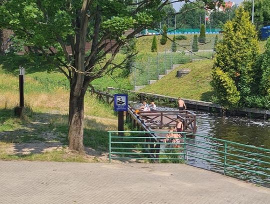 UWAGA rodzice! Dzieci bez opieki w rzece! Straż miejska interweniuje kilka razy dziennie