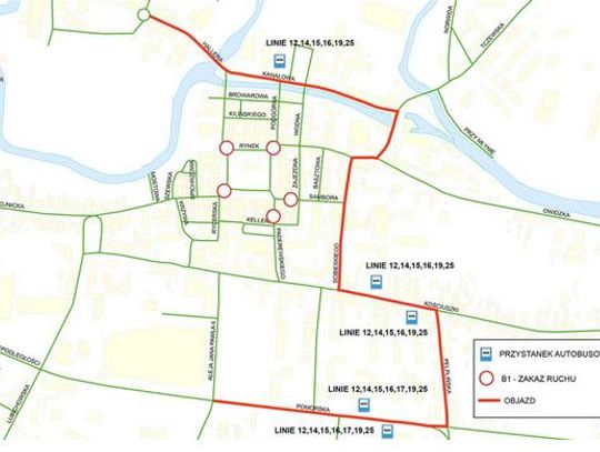 Uwaga! Rynek zamknięty podczas Dni Starogardu