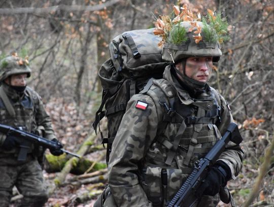 W weekend wojskowe szkolenie żołnierzy WOT w Starogardzie 