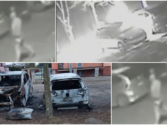 WIDEO: Podpalają drogie auta. Kto za tym stoi? Pomóż ustalić sprawców. Wyznaczono nagrodę 