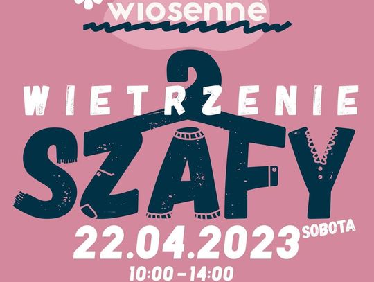 Wiosenne wietrzenie szaf w Starogardzkim Centrum Kultury