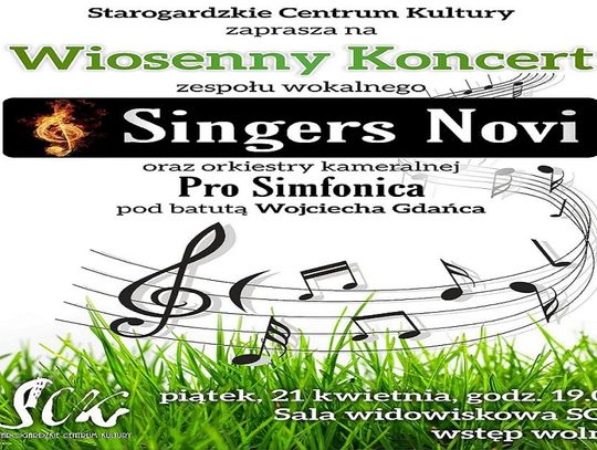 Wiosenny koncert "Singers Novi" i "Pro Simfonici"