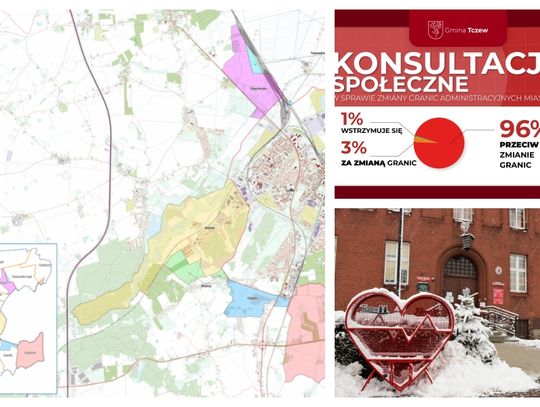 Wojna gminy wiejskiej Tczew i Tczewa na ankiety. Kto był za a kto przeciw? Podajemy wyniki