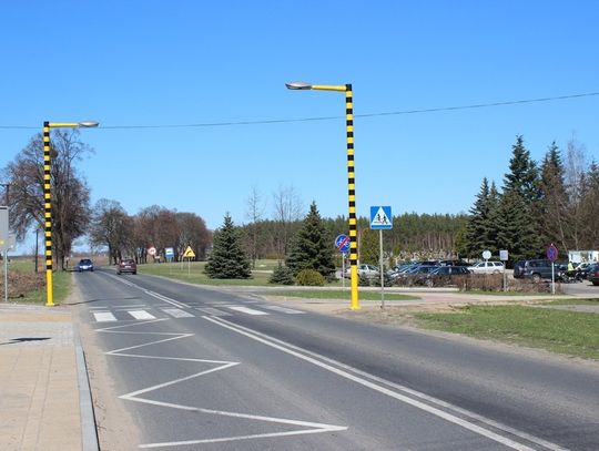 Wreszcie są światła przy cmentarzu. Będzie bezpieczniej?