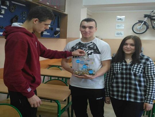 Wsparli małych potrzebujących. Zespół Szkół Zawodowych dla Fundacji Hospicjum Pomorze Dzieciom