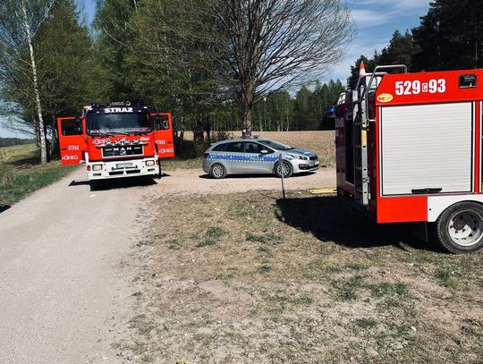 Wypadek w miejscowości Cisowy. Dwie młode kobiety trafiły do szpitala