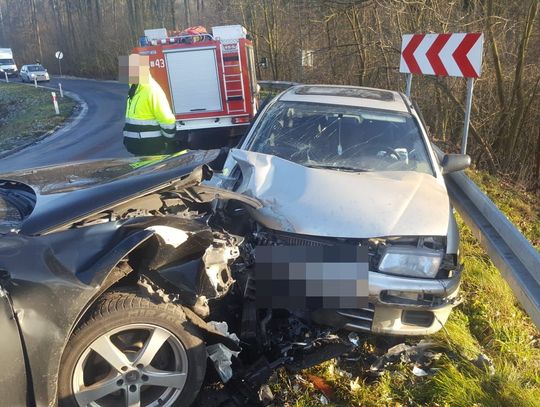 Wypadek w powiecie kwidzyńskim. Samochodem podróżowali mieszkańcy powiatu starogardzkiego! 