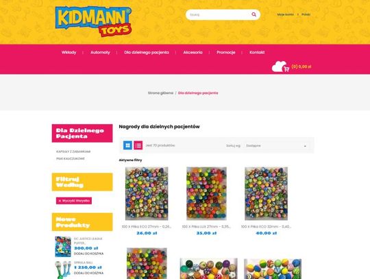 Nagrody dla dzielnych pacjentów - Kidmann Toys