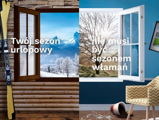 Zabezpiecz swój dom przed wyjazdem na ferie