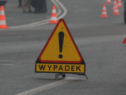 Zablokowana A1! Spłonął autokar wiozący dzieci