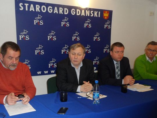 Zamieszanie w sprawie budżetu miasta - konferencja prasowa zorganizowana przez PiS