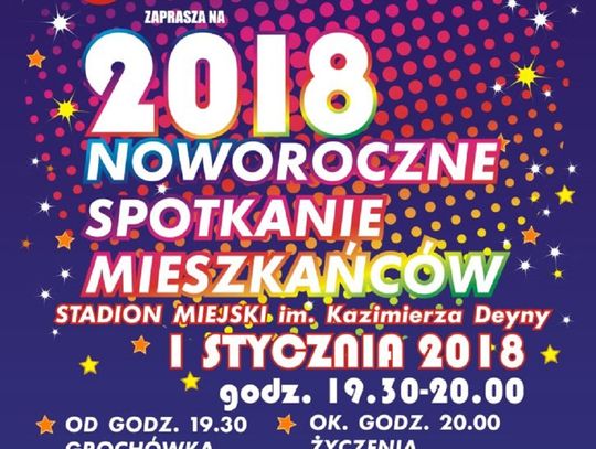 Zaproszenie na Spotkanie Noworoczne 2018
