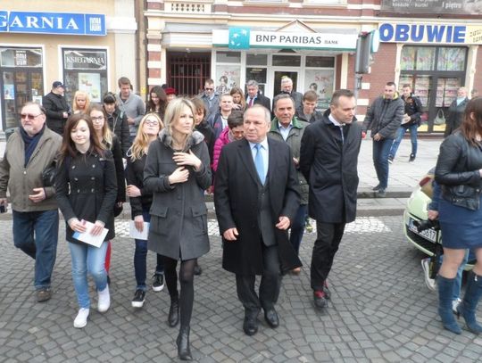 ZDJĘCIA. Magdalena Ogórek spotkała się z mieszkańcami 