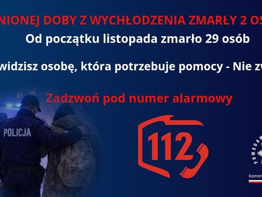Zimno zabija. Nie bądź obojętny – reaguj!